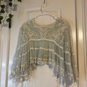 Light blue/green beach cover up